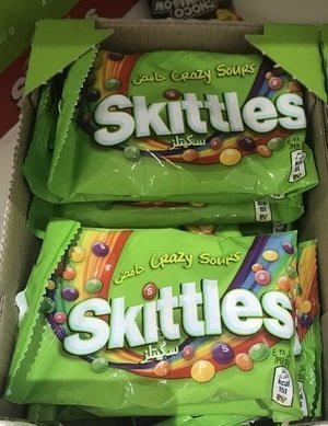 carbs in skittles