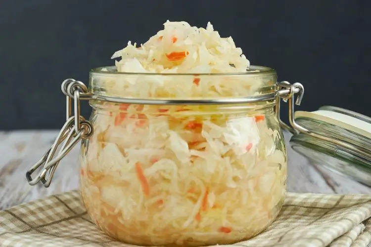sauerkraut jar carbs